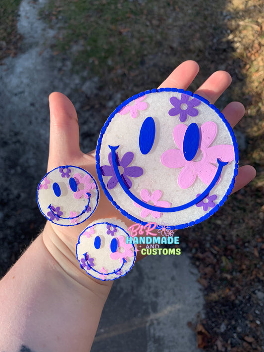 Floral Smiley SET