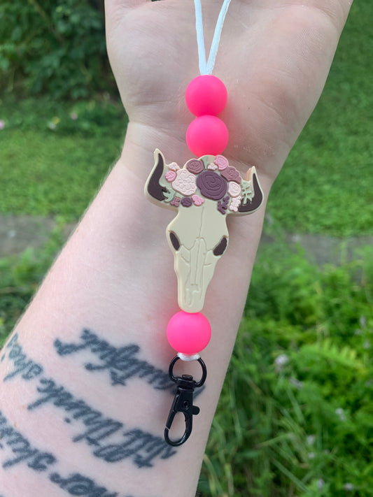 Girly Bull Skull
